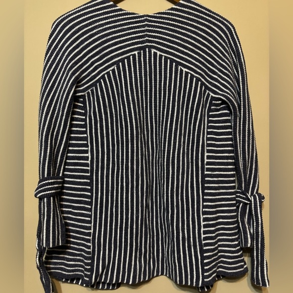 NIC+ZOE Cotton Blend Open Knit Cardigan - Picture 5 of 6